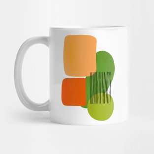 Geometric Colorful Shapes Mug